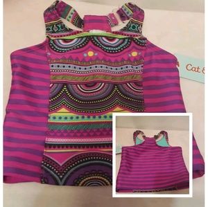 ⬇️Cat&Jack Sunblock top Purple UPF 50+ 12 months